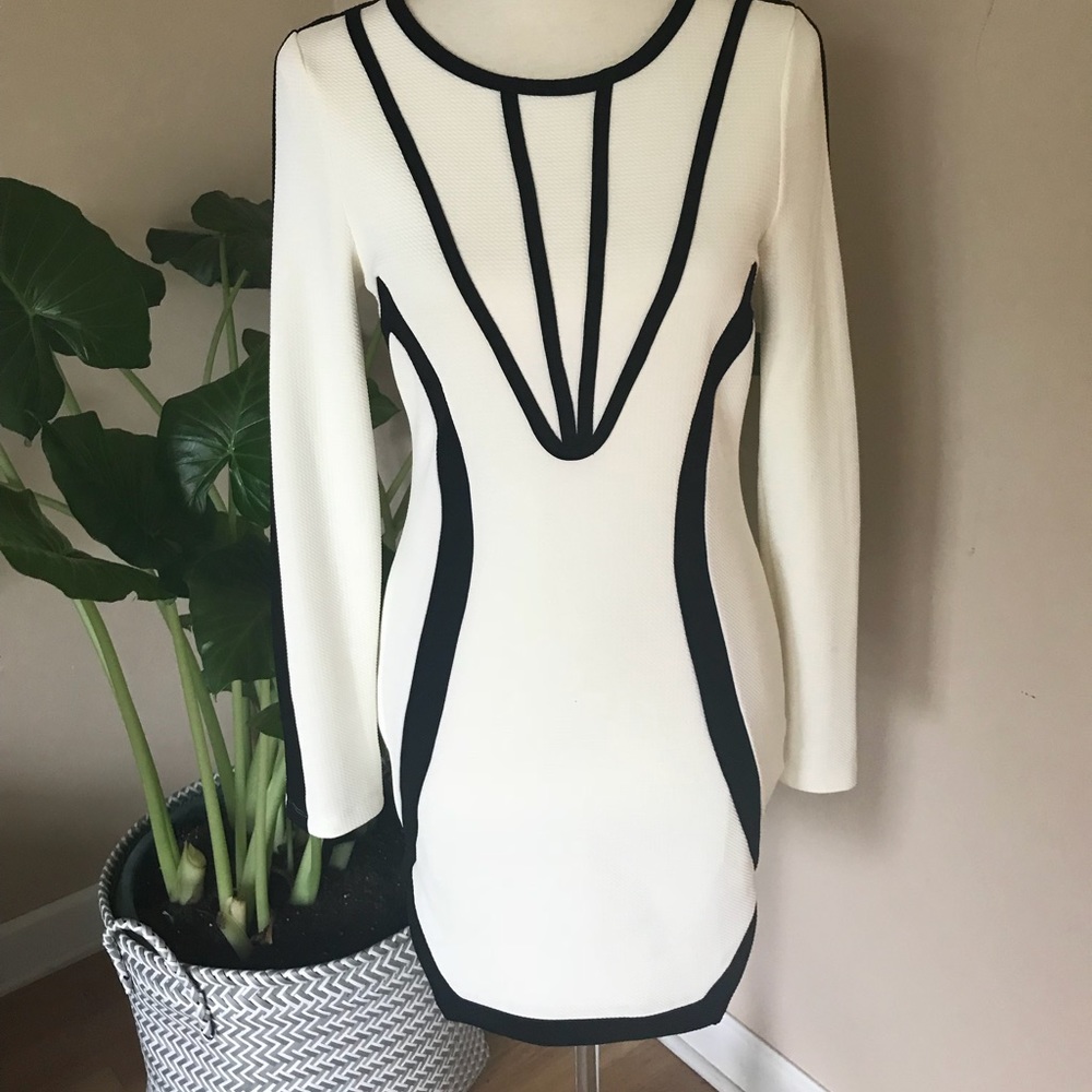 Just me white. size small mini dress